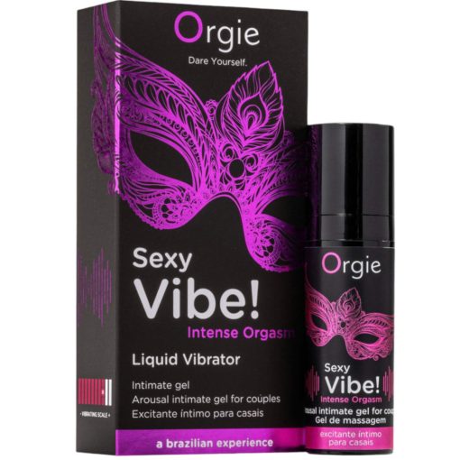 ORGIE SEXY VIBE ORGASM - UNISZEX FOLYÉKONY VIBRÁTOR (15ML)