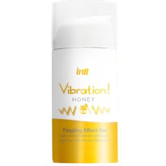 INTT VIBRATION! - FOLYÉKONY VIBRÁTOR - MÉZ (15ML)
