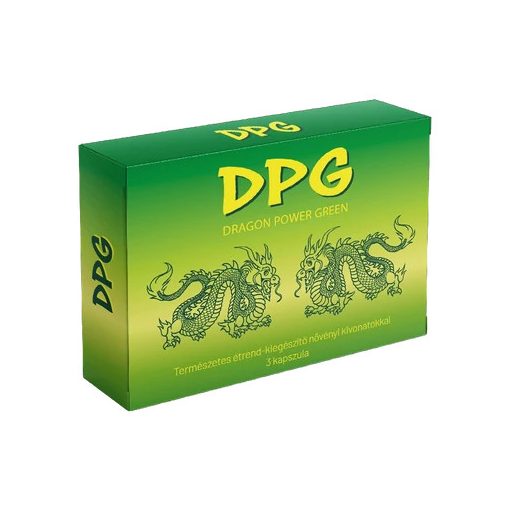 Dragon Power Green - 3db kapszula