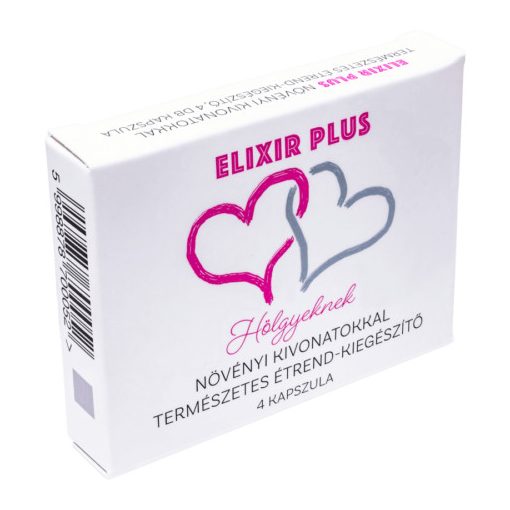 Elixir Plus vágyfokozó - 4db kapszula